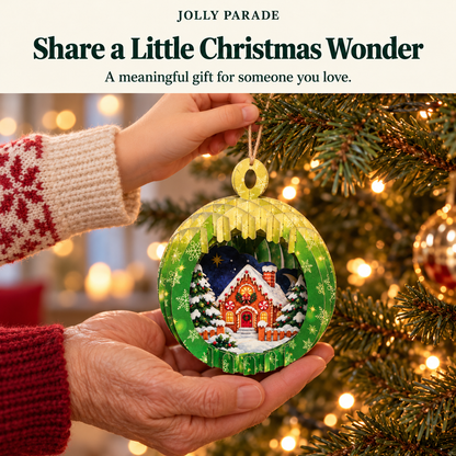 Santa & Friends - 3D Paper Ornaments