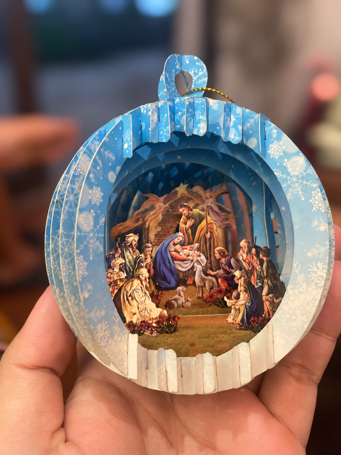 Christmas Story — 3D Layered Ornament