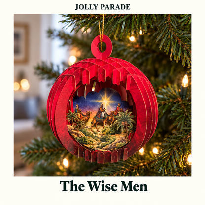 Nativity Story – 3D Paper Ornaments